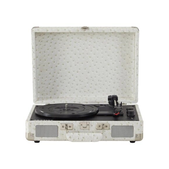 Crosley CR8005F-WO Cruiser Plus Turntable – White Ostrich Finish - NIB - Picture 1 of 6
